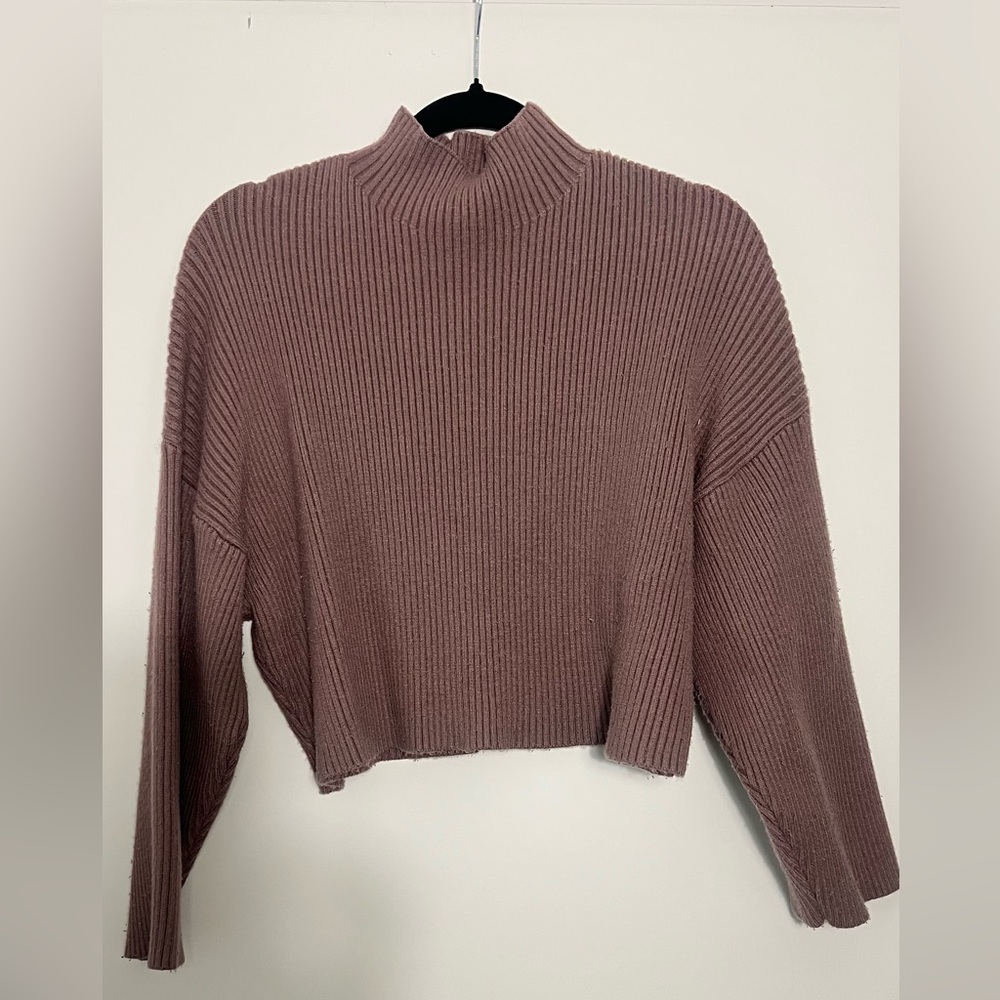 Lightly worn | crop top sweater | Zara | Size L